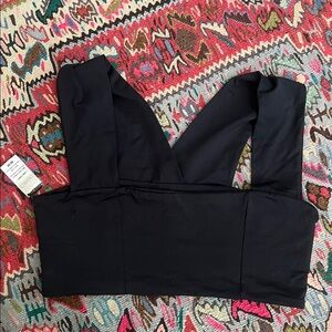 Black L Space Parker Top